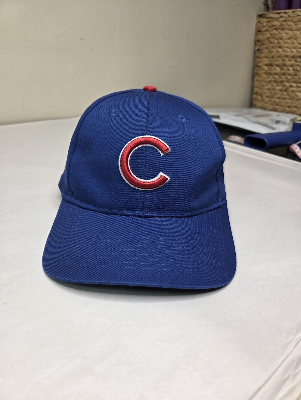 Chicago Cubs Blue Baseball Cap Team MLB OC Sports OSFM Adjustable Hat